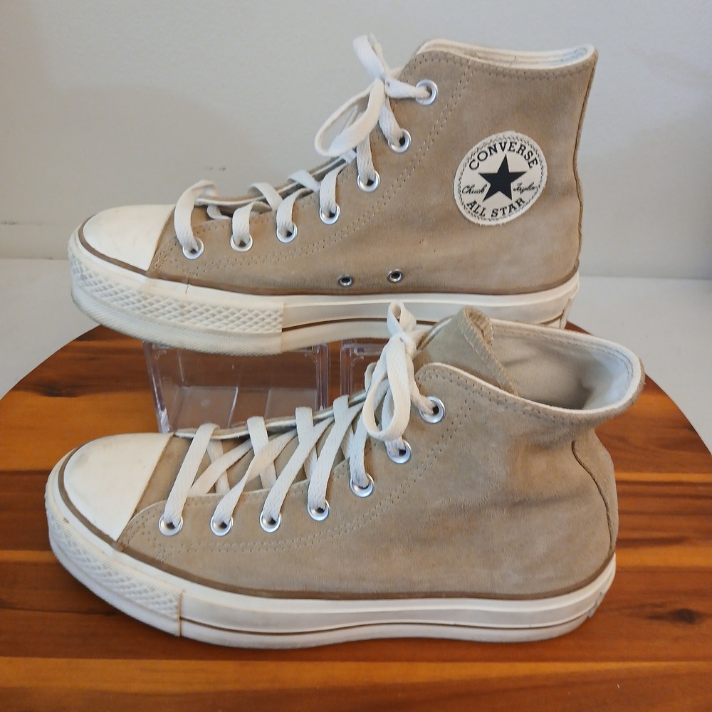 Converse Chuck Taylor All Star Womens 8 Brown High Top Shoes Sneakers A02053C